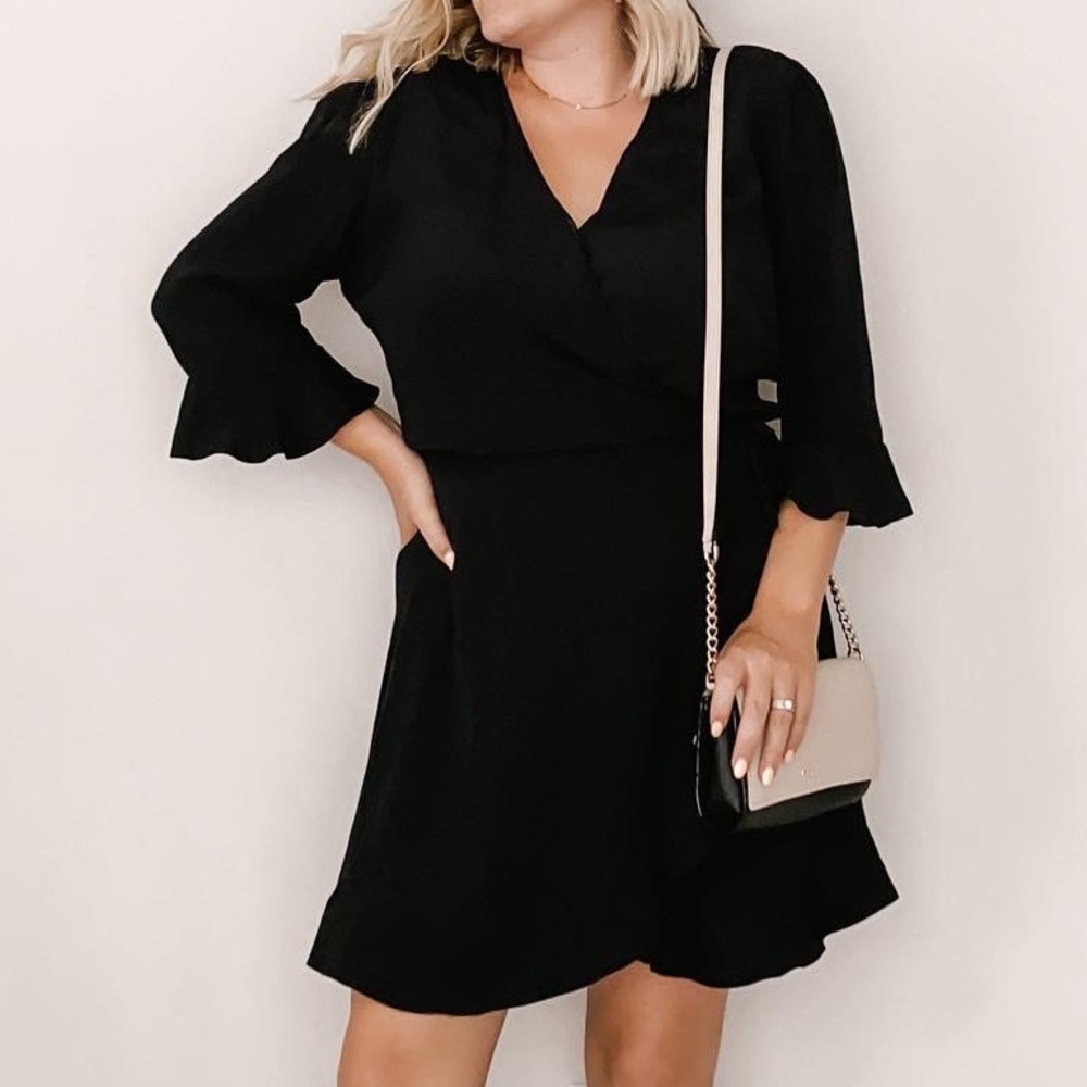 Loft Black mini dress